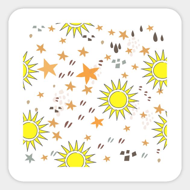 Sunny Sticker by Creative Meadows